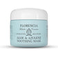 Florencia Aloe & Azulene Hydrating Gel Mask - Oil-Free Hydration for Dry, Dehydrated Skin - Soothing Recovery Mask with Hyaluronic Acid, Green Tea, Aloe & Azulene, 2 oz
