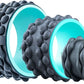FitBeast Back Roller, Back Wheel Foam Roller - Targeted Muscle Roller for Deep Tissue Massage, Back Stretcher