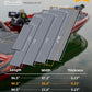 FOCEAN Boat Flooring EVA Foam Boat Decking Faux Teak Marine Flooring Boat Mat Boat Carpet Sheet for Motorboat RV Yacht Kayak Surfboard, 94.5"x 47.2"/35.4"/23.6"/15.7"
