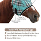 Kensington Fly Mask with Fleece Trim for Horses — Protects Face and Eyes Helps Block Sun Rays While Allowing Full Visibility — Breathable and Non Heat Transferring