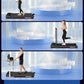 Portable Foldable Treadmills for Home, Small Folding Treadmill for Home Office with 300 LBS Capacity, Walking Running Exercise Electric Compact Treadmill with LED Display