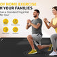 CAMBIVO Large Exercise Mat for Home Workout, 8'x6'/7'x5'/6'x4' (7 mm) Extra Thick Exercise Mat for Home Gym, Shoe-Friendly, Non-Slip Gym Mat for Jump Rope, Weights, Cardio, Fitness