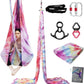 PRIOR FITNESS Aerial Silks Kit Colorful 9/15/20 Yards 40D Nylon Fabric Hammock Set With Hardware & Guide for All Levels Of Aerial Yoga Practice and Acrobatic Flying For Adults Aerial silk