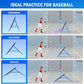 Volleyball Rebounder Net, Soccer Baseball Rebound Pitchback Net, Adjustable Target Practice Nets, Easy Setup Softball Bounce Back Trainer Equipment, Improve Sport Training Skills for Backyard