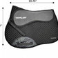 Thinline Cotton Quilted Jumper Durable Breathable Horse Riding Washable Shock-Absorbing no-Slip Thin Equine Saddle Pad - Equestrian Equipment and Accessories