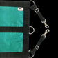 Majestic Ally 1200D 29"x19" Horse Stall Guard with Adjustable Straps and Hardware (Turquoise Black)