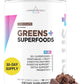 Livingood Daily Greens & Superfood Powder, Super Greens for Gut Health, Green Juice Powder with Spirulina, Chlorella, and Digestive Enzymes, Probiotics for Digestive Support, Chocolate, 30 Servings