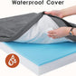 Orthopedic Dog Beds Large Sized Dog, 3 Inch Memory Foam Pet Bed for Medium and Large Dogs, Washable Removable Cover, Nonskid Bottom, Waterproof, 36x27 Inches L Dark Grey