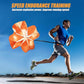 Running Speed Training, 56 inch Speed Drills Resistance Parachute Running Sprint Chute Soccer Football Sport Speed Training