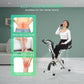 BARWING Stationary Exercise Bike for Home Workout, 5 IN 1 Foldable Indoor Cycling Bike for Seniors, 350LB Capacity, 16-Level Magnetic Resistance, Seat Backrest Adjustments