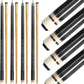 AKLOT Pool Cues,Set of 4 Pool 58" Cue Sticks Canadian Maple Wood Cue Stick for Professional Billiard Players 18 19 20 21 oz