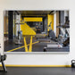 Home Gym Mirror - 48x24 Inch, 3PCS Frameless Tempered Glass Full Body Mirror for Wall Mount - Ideal for Yoga, Workout, Bedroom, Dance Studio (Silver)