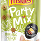 Purina Friskies Party Mix Cat Treats, Morning Munch Crunch with Egg, Bacon & Cheese Flavors, Crunchy & Bite-Sized Cat Treats, 2.1 OZ Pouch (Pack of 3)
