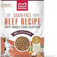 The Honest Kitchen Whole Food Clusters Small Breed Grain Free Beef Dry Dog Food, 10 lb Bag