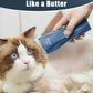 oneisall Pet Clipper for Cat Matted Hair, Pet Shaver for Cats Quiet Pet Clippers Waterproof Cordless Cat Clippers for Matted Hair Long Hair with Storage Bag (Blue)