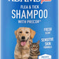 Adams Plus Flea & Tick Shampoo with Precor for Cats, Kittens, Dogs & Puppies Over 12 Weeks Of Age Sensitive Skin Flea Treatment | Kills Adult Fleas, Flea Eggs, Ticks, and Lice| 12 Ounces