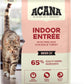 ACANA Dry Cat Food for Indoor Cats Indoor Entrée Chicken Turkey Whole Herring and Rabbit 10lb Bag