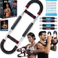 BEJEA Twister Arm Trainer,30-120lb Adjustable,Chest Trainer for Men & Women with 4 Springs & Train Poster,Arm Trainer for Chest Clip Muscle & Arm Strength