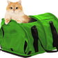 SturdiBag Pro 2.0 Pet Travel Carrier for Cats and Dogs | Soft Sided Pet Carrier Bag with Safety Clips and Seatbelt Straps for Car Travel | XL, Lime