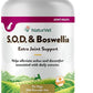 NaturVet S.O.D. & Boswellia Extra Joint Support Dog Supplement – Dog Hip Supplement – Helps Alleviate Aches, Pain – for Dog Flexibility, Healthy Joint Function – 500 Ct. Chewable Tablets