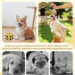 Interactive Puzzle Dog Toy Encourage Natural Foraging Skill, Durable Dog Enrichment Toy Snuffle Cube Cloth Strip with Hide & Seek Food, Slow Feeder for Mind Stimulate & Stress Relief (Yellow)