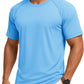 MAGCOMSEN Men's Short Sleeve UPF 50+ Sun Protection Shirts Quick Dry Athletic T-Shirt Hiking Running Swimming Rash Guard