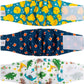 CuteBone Belly Wrap Male Dog Washable Puppy Diapers Reusable Doggie Diapers XSmall 3pcs a Pack DM02XS