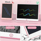 Hockvill LCD Writing Tablet for Kids 16 Inch, Toys for Girls Boys Drawing Pad for 3 4 5 6 7 Year Old Kids Toys, Easter Basket Stuffer for Kids, Toddler Doodle Board Travel Essentials - Pink