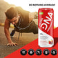HYDRADNA- Clean Performance Drink, Zero Sugar | For Natural Fuel, Alertness, Boost, Stamina,120 mg Organic Caffeine, Natural Flavors, Zero Sucralose, Clean Ingredients (12 Pack) (12 Pack, Fruit Punch)