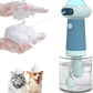 Dog Shampoo Dispenser, UFO Dog Shampoo Sprayer, Electric Foaming Shampoo Dispenser for Dog and Cat Washing, for Bathtub, Kitchen Sink, Bathroom Cleaning, Blue