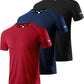 Boyzn 1, 3, 5 or 7 Pack Men's Workout Running Shirts, Dry Fit Moisture Wicking T-Shirt, Gym Athletic Short Sleeve Tee Shirts