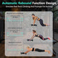 Roller with 4 Wheels: Automatic Rebound Abdominal Wheel for Core Workout, Workout Equipment for Home and Gym, Abdominal Exercise Roller for Men and Women