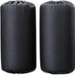 Foam Foot Pads Rollers Set of a Pair (8"x4"x20mm) for Home Gym Exercise Machines Equipments Replacements with 1 Inch Rod