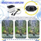 Aquarium Air Pump Quietest for Fish Tank 20-300Gallon/20-600Gallon,2 Air Outlets Ultra Silent Powerful Adjustable Aerator Pump for Livewell 190GPH/260GPH 5W/10W,Air Stones, Tubing, Check Valve