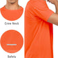 NORTHYARD Men's Athletic Running T-Shirts Quick Dry Workout Shirts Short-Sleeve Sports Gym Tee Tops Performance Activewear