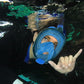 W WSTOO Full Face Snorkel Mask Adults,Suitable for Beginners Dry Top Snorkeling Gear,Can Your Mouth or Nose to Breathe,180 Degrees Panoramic View,Anti-Fog Anti-Leak,Summer Travel and Vacationing Gifts