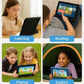 10.1 Inch Kids Tablet with Shockproof Case | Android 14, 64GB+8GB RAM, 12H Battery | Parental Control, Google Kids Space & Preloaded Educational Apps | WiFi 6, HD Display, Ages 3-12