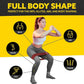 Fabric Resistance Bands for Legs - Workout Bands Resistance Bands for Men and Women - Booty Bands for Working Out - Exercise Bands Resistance Bands Set - Elastic Bands for Exercise
