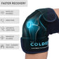 The Coldest Knee Ice Pack Wrap, Hot and Cold Therapy - Reusable Compression Best for Meniscus Tear, Injury Recovery, Bursitis Pain Recovery, Sprains, Swelling and Rheumatoid Arthritis