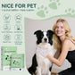 WLP Pet Glove Wipes for Dogs & Cats, Cleaning Deodorizing Hypoallergenic Hydrating Grooming Wipes, Individually Wrapped, Enriched with Aloe & Jojoba Oil for Daily Care, Traveling (24 PCS)