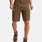 Pudolla Men's Hiking Cargo Shorts 9" Lightweight Outdoor Work Shorts for Men Travel Golf Camping Casual with 5 Zipper Pockets