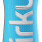 Cirkul 22oz. Blue Plastic Grip Squeeze Water Bottle & Sport Lid, BPA-Free, Non-Slip Design for Gym, Biking & Sports