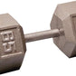 Body-Solid Cast Iron Hexagon Dumbbell, Hand Weights For Men and Women, Weight Dumbbells for Strength Training, Body Building Home Gym Training Gear