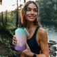 Insulated Water Bottle | Thickened Stainless Steel Vacuum Metal | Portable Sports Half Gallon Large Water Jug for Gym and Hiking with Straw, Carrier Bag, Handle Strap | BPA-Free 64 oz