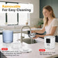 Automatic Cat Feeder with 1080P Camera, Two-Way Audio, APP Timed Auto Control Meals, 6L Dry Food Dispenser, 2.4G / 5G WiFi