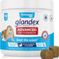 Vetnique Glandex Anal Gland Soft Chew Treats with Pumpkin for Dogs Digestive Enzymes, Probiotics Fiber Supplement for Dogs Boot The Scoot (Advanced Strength Duck/Bacon Chews (Vegetarian), 60 Ct)