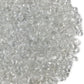 Lustering Decorative Round Glass Beads - Glass Marbles & Pebbles, Clear/Transparent 3-6mm, 1-Pound for Fire Pit Crafts, Resin Art, Vase Filler, Fish Tank & Aquarium Decoration