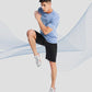 Zengjo Athletic Shirts for Men Short Sleeve Quick Dry Workout Running Gym Sport Exercise Tee Moisture Wicking