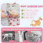 Supet Cat Grooming Wrap for Cutting Nails, 2025 Self-Adherent Cat Wrap, Anti-Escape Calming Cat Swaddle Wrap for Medicine, Nail Clipping, Teeth Brushing, Ear Cleaning