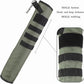KRATARC Archery Lightweight Back Arrow Quiver Dual Use Foldable Compact Hip Arrows Bag with Molle System Hanged for Target Shooting